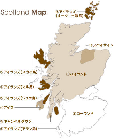 scotland map