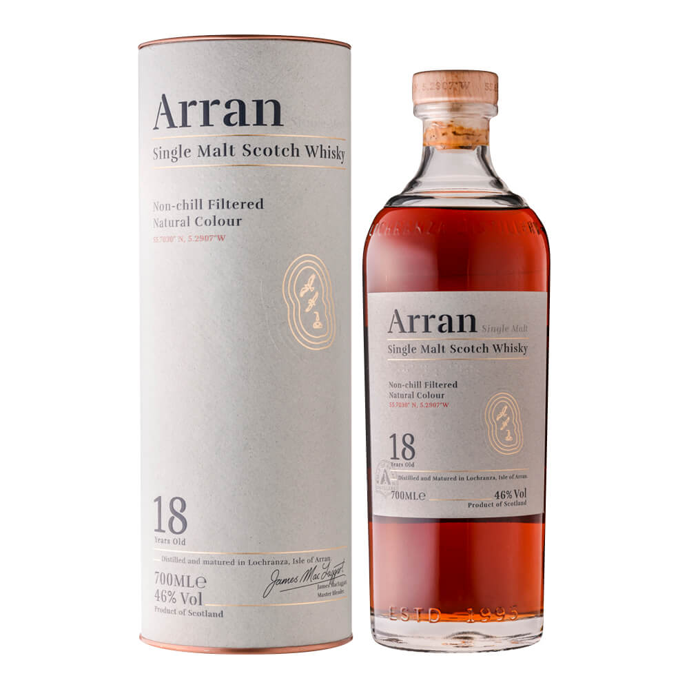 アラン18年 Arran ウイスキー 空瓶