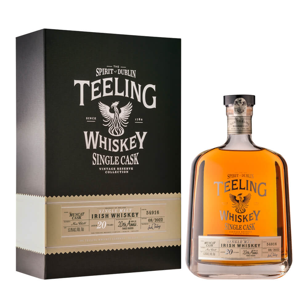 TEELING SINGLE MALT 2001 20年 For スリーリバーズ 20周年 マスカット